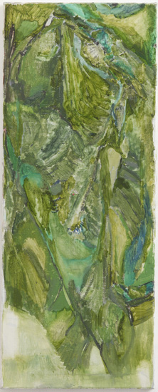 ＊3 Untitled, 2008 Oil on canvas 100.0 x 40.0 cm ©Varda Caivano