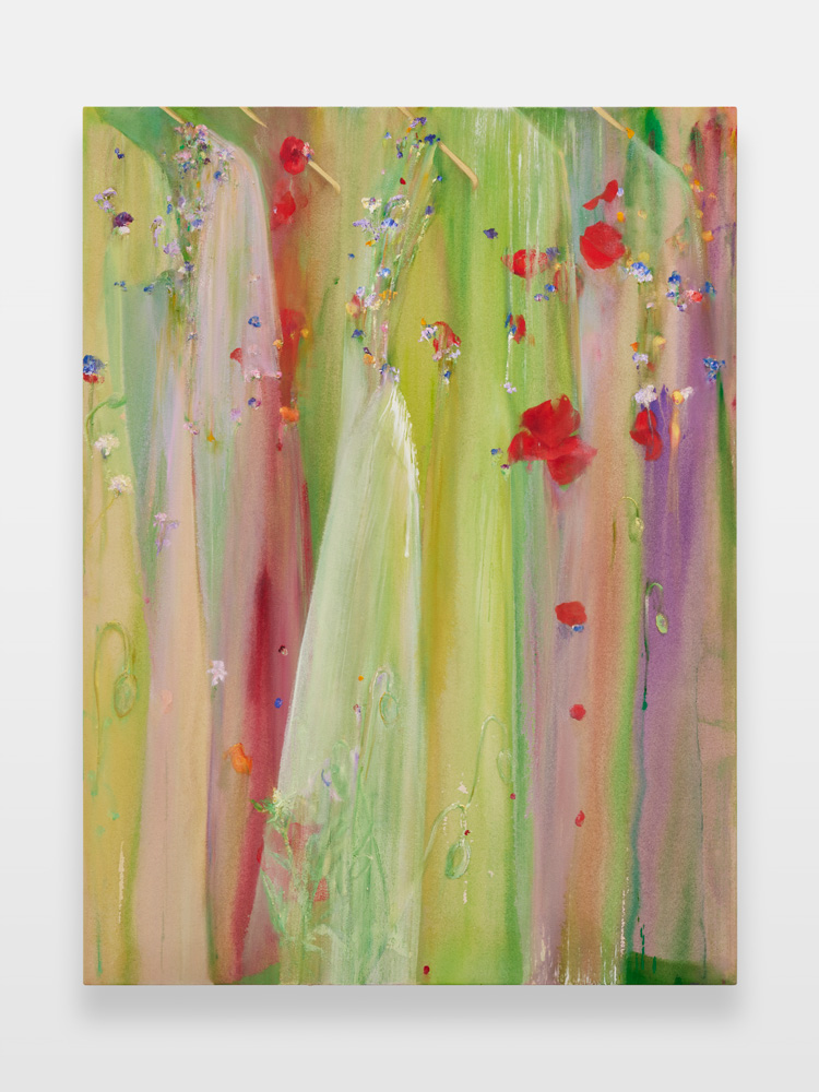 Meadow Garden Closet II 2023 acrylic and oil on canvas 130.3 x 97.0 cm ©Midori Sato